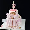 1027CAKE | 双层少女心许愿池  蝴蝶结（需提前1-2天） 商品缩略图3