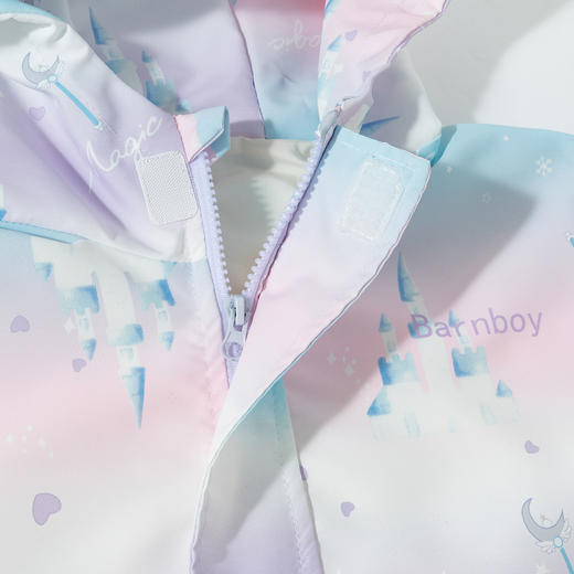 贝贝怡2025春秋新款女童运动服中大童休闲外套户外踏青防风夹克风衣ZB1ES047 商品图8