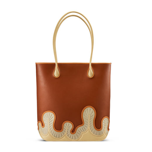 “逐鹿纹”木镶嵌马赛克托特包 商品图4