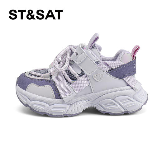 【童鞋】星期六透气网面时尚运动男女童老爹鞋SSD1192L44 商品图8