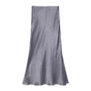 NEELLY纳俪商场同款春新款轻奢优雅半身裙女高腰垂感气质A字裙N25023E01109 商品缩略图3