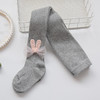 【柔软亲肤，时尚洋气！】儿童连裤袜春秋薄款 宝宝外穿打底袜 灰色洋气 中大童精棉女童打底裤-QQ 商品缩略图9