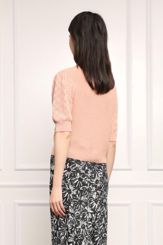 L.Fleuri 粉色开衫针织外套 11704 商品图2