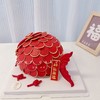 发财/上岸的锦鲤蛋糕(外观的色素重，介意勿拍)-低糖无添加 商品缩略图3