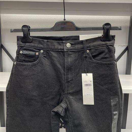 Calvin Klein/CK 女士棉混纺通勤百搭微弹五口袋休闲直筒牛仔长裤 商品图2