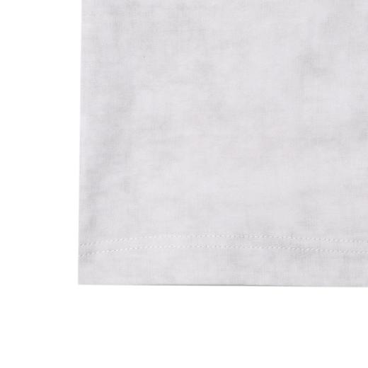 T2246春夏新款时尚个性扎染撞色刺绣镂空圆领短袖T恤百搭情侣套头上衣 商品图4