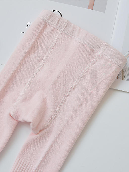 【柔软亲肤，时尚洋气！】儿童连裤袜春秋薄款 宝宝外穿打底袜 灰色洋气 中大童精棉女童打底裤-QQ 商品图4