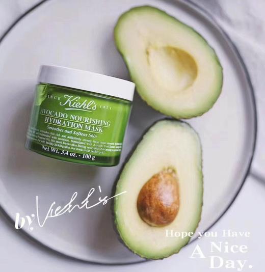 399直邮 牛油果面膜100ml 科颜氏家的第7款罐装面膜 添加牛油果精萃和月见草油  美国代购，无中文标签，介意慎拍 商品图2