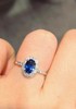 1.58ct刻面蓝宝石戒指 商品缩略图3