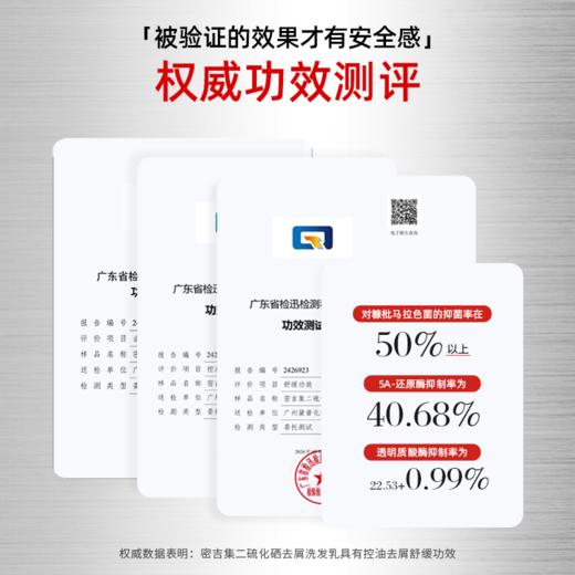 【加购专享】密吉集1%二硫化硒+去屑控油洗发水，改善屑油痘红痒 商品图1