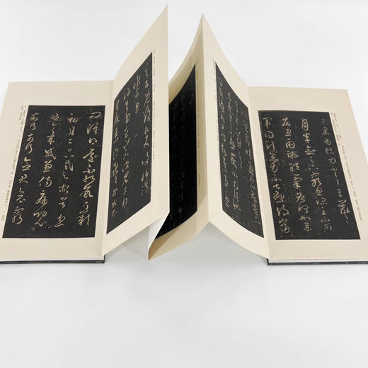 宋拓澄清堂帖60多件王羲之书法合集复刻珍藏，超厚经折本！ 商品图3