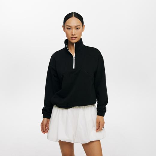 oneup索罗娜吸湿排汗撞色半拉链卫衣 商品图3