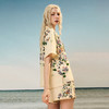 Soloseta女士海边度假风短袖短裤套装丝麻印花睡衣2025年秋 商品缩略图2