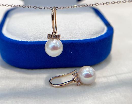 8mm-9mm akoya耳钩耳坠 商品图2