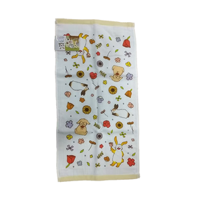 那须藤春暖花开中巾黄色44g