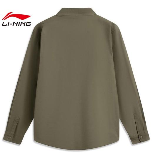 【M断码】LI-NING李宁男子运动休闲长袖衬衫AJDV037【库存有限，如无货将做退款，介意慎拍！】 商品图1