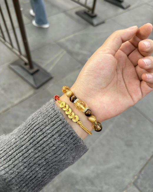 2025年想搞💰的看过来 !!开年招 💰神器【灵*大金霸手串+黄手绳】搞 💰人手一条的金霸大综合 商品图2