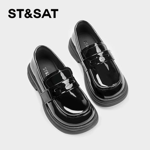 【童鞋】星期六时尚百搭摩登小皮鞋女童乐福鞋SSD1192L1G 商品图2