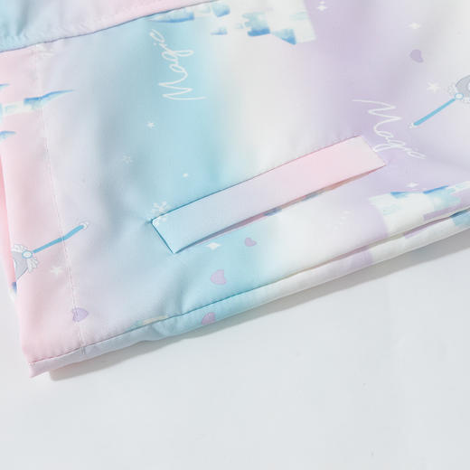 贝贝怡2025春秋新款女童运动服中大童休闲外套户外踏青防风夹克风衣ZB1ES047 商品图10