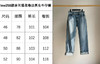 213-4 渠道圆正 王一博 井柏然同款 lew 258款 赤耳提花卷边 男士直筒牛仔裤 商品缩略图4