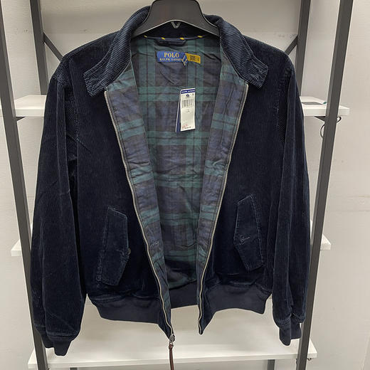 Polo Ralph Lauren 男士春秋纯棉灯芯绒保暖刺绣标复古夹克外套 商品图2