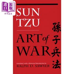 【中商原版】孙子兵法 Ralph Sawyer译版 英文原版 The Art of War Tzu Sun Ralph D Sawyer Translated by