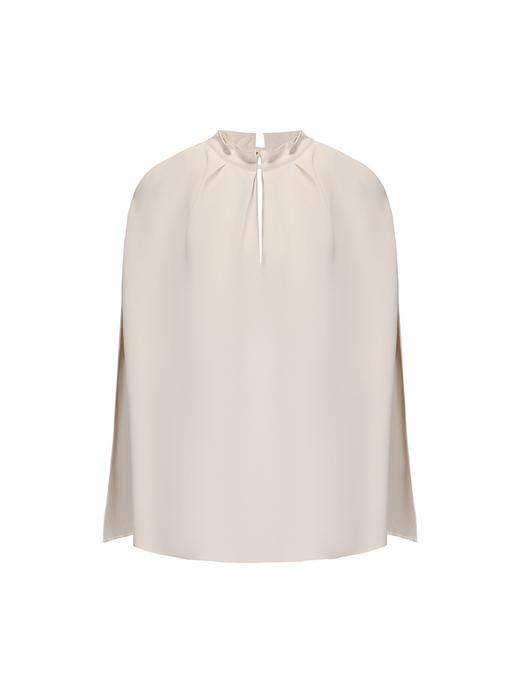 【云朵骑士】露肩开衩长袖廓形上衣 商品图4