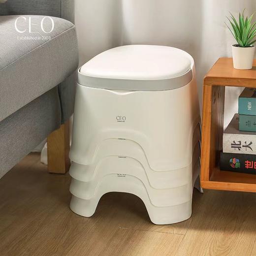 希艺欧小凳子家用客厅小板凳浴室防滑儿童踩脚矮凳换鞋凳手提凳子 商品图2