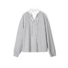 重工撞色拼接绑带美式复古卫衣2025春WY2501015 商品缩略图4