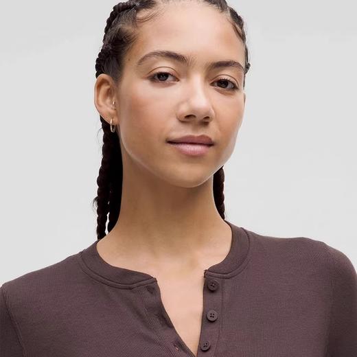 跃牌【倚窗听雨】系列 Athena兰精莫代尔亨利衫女运动瑜伽服T恤CX84 商品图3