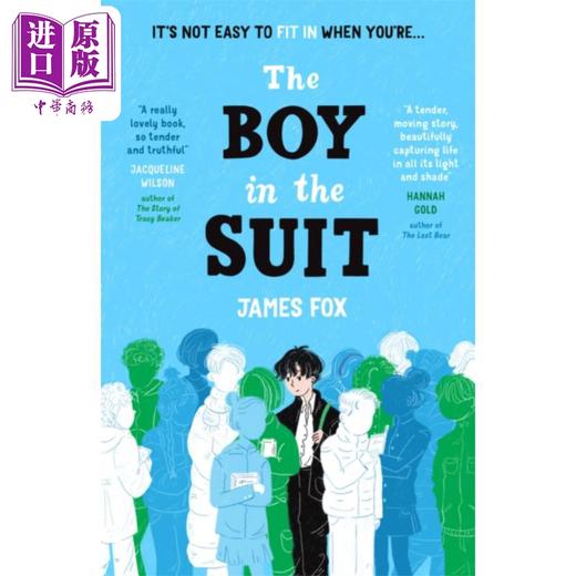 【中商原版】穿西装的男孩 入围25年水石童书奖YA类 卫报2024年度青少年文学 The Boy in the Suit 英文原版 James Fox 商品图0