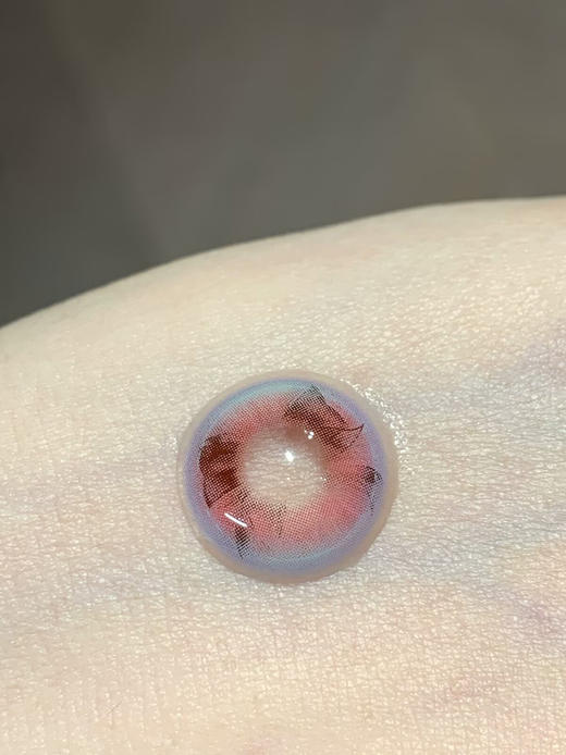 Vigour girl 花间蝶影 半年抛 两片 14.2mm 参考着色13.7mm 基弧8.5 含水40% 新锐国货 商品图3