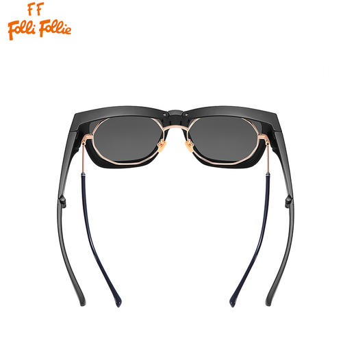 希腊 FolliFollie 偏光太阳镜 近视墨镜可叠戴 一体式设计80802 商品图4