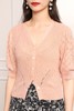 L.Fleuri 粉色开衫针织外套 11704 商品缩略图3