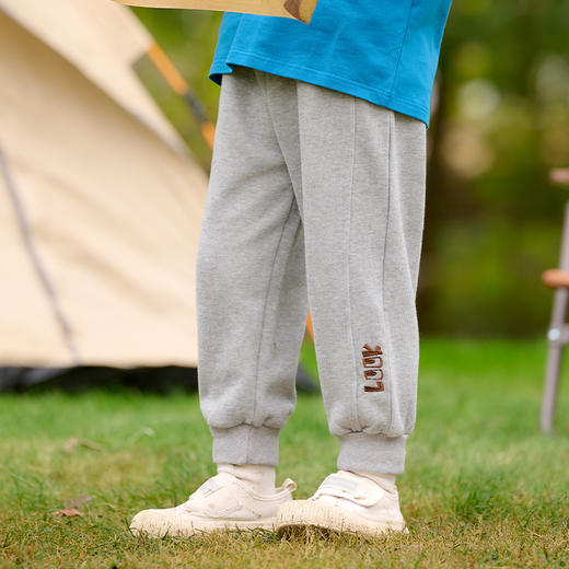 棉花堂2025年春季新款儿童针织长裤男童女童F251048 商品图4