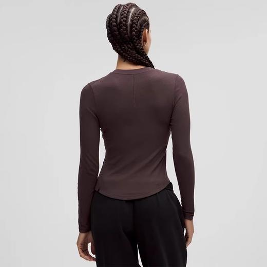 跃牌【倚窗听雨】系列 Athena兰精莫代尔亨利衫女运动瑜伽服T恤CX84 商品图2