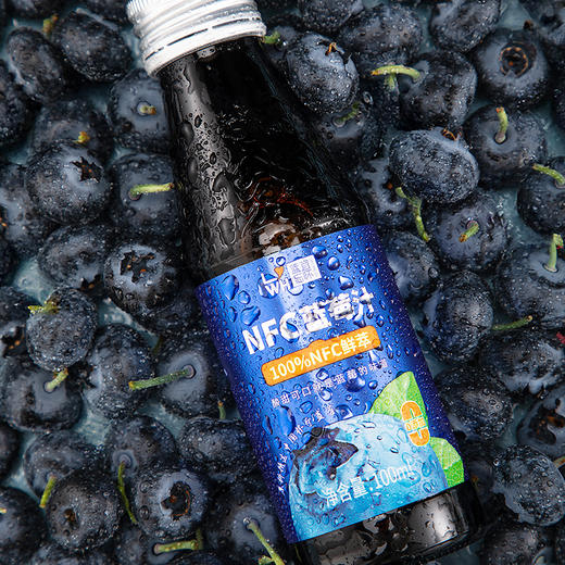 【蓝宜忘怀】NFC蓝莓汁 果汁蓝莓原浆蓝瓶装莓大果蓝莓饮料 蓝莓汁 商品图2