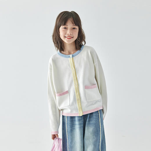 棵初 2025春夏第一波新品-针织开衫801K256012MJ 商品图2