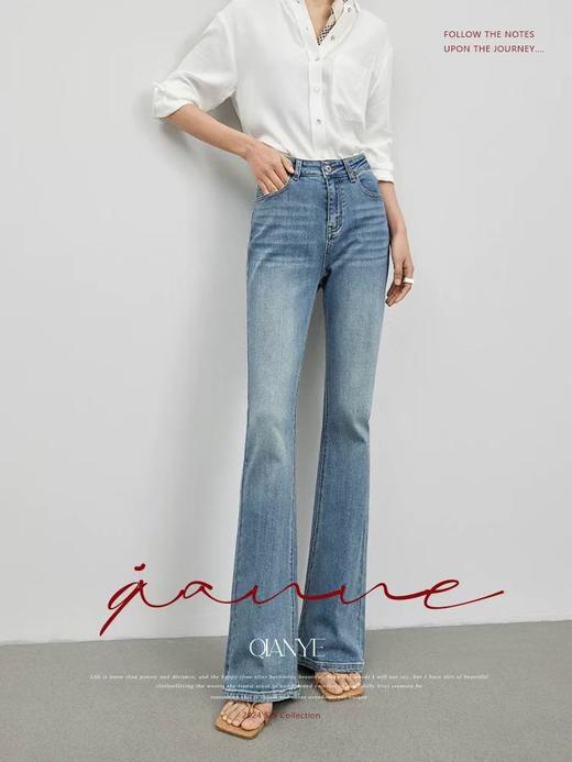 高腰直筒理想型” 神裤 满足长腿愿望 包容腿型缺憾！ 商品图2