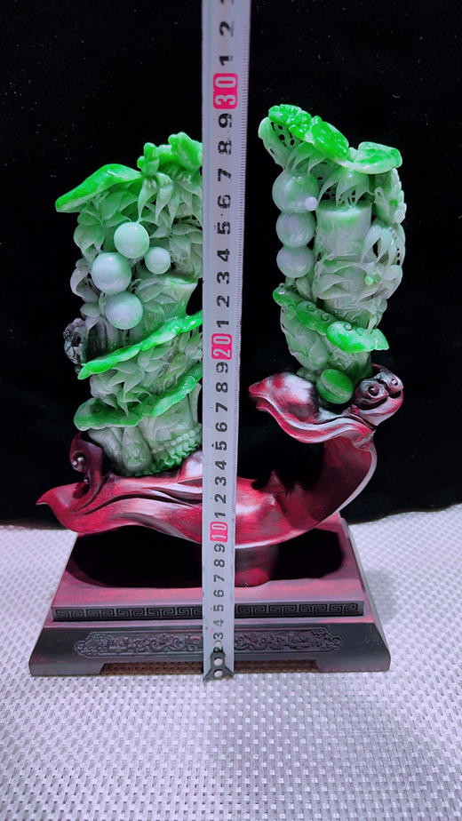 620850翡翠摆件【节节高升】 商品图1