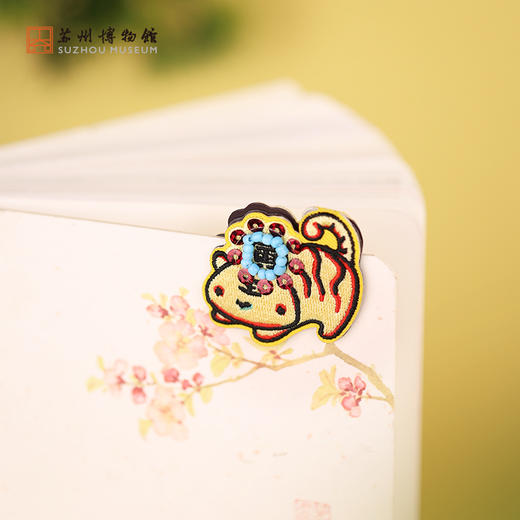 苏州博物馆 生肖刺绣书签 商品图3