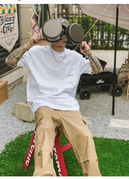 SN0W PE@K 雪锋祭 口袋圆领体恤 TX370 商品图2