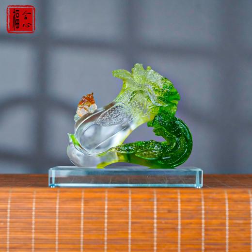 【蓝禧老师推荐】古法琉璃《百财有道》 商品图1