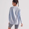 跃牌【倚窗听雨】系列 Athena lulu瑜伽服长袖罩衫女宽松裸感显瘦运动上衣t恤CX79 商品缩略图4
