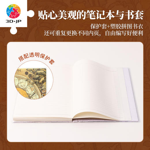 329片 书衣拼图 YA1056 穆夏-黄道十二宫 商品图1