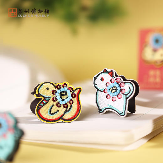 苏州博物馆 生肖刺绣书签 商品图1