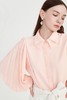 LILY 泡泡袖压褶粉色衬衣 11601 商品缩略图4