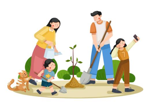 【朝阳区植树】我为地球充植 ，拥抱春天，种下希望——共植一棵樱桃树，土壤实验，摔泥巴比赛、泥巴锡纸烤鸡蛋、制作地球种子 商品图3