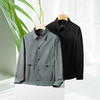 【新款DWD】大依优型大码春秋季新款男士格子翻领夹克外套加肥加大码时尚夹克上衣胖子 商品缩略图11