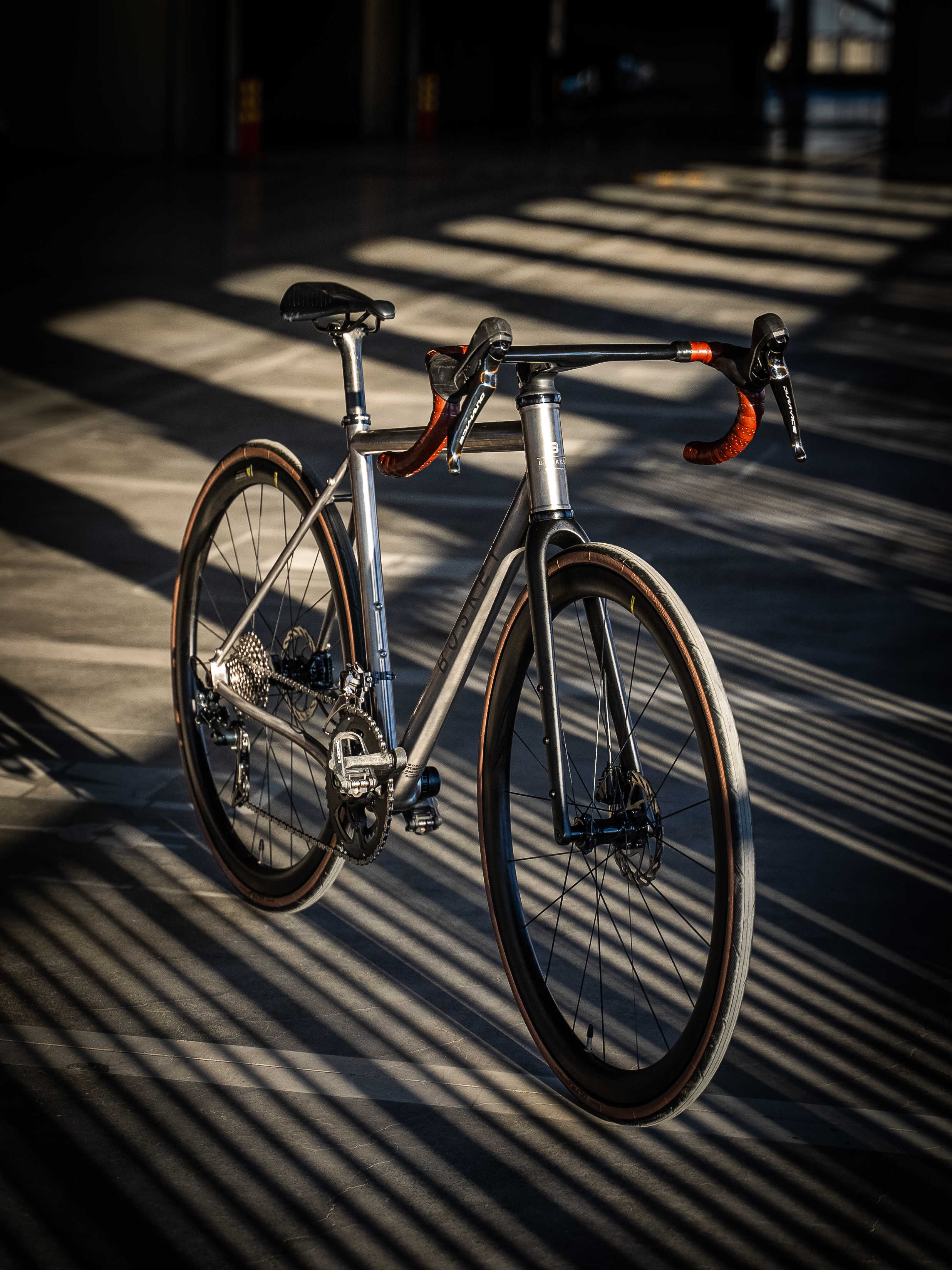 BOSKEY不死骑 ArcherTi 钛合金Gravel 砾石越野公路桶轴电变瓜车 车架组